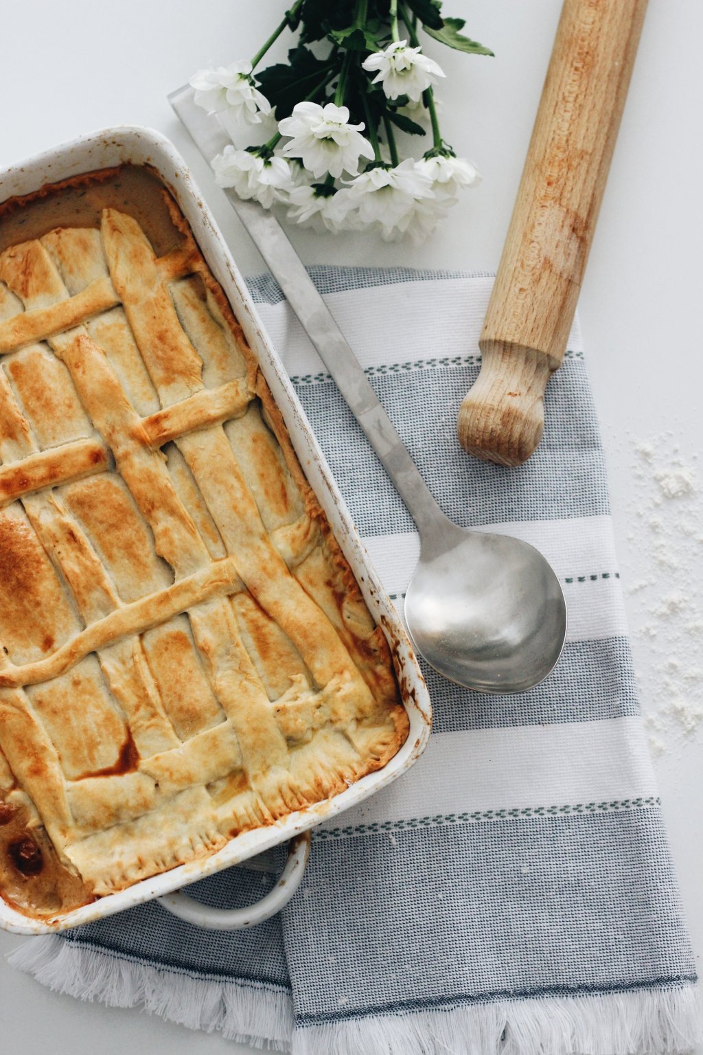 Chicken and mushroom pie recipe ~ À la&nbsp;Waïki
