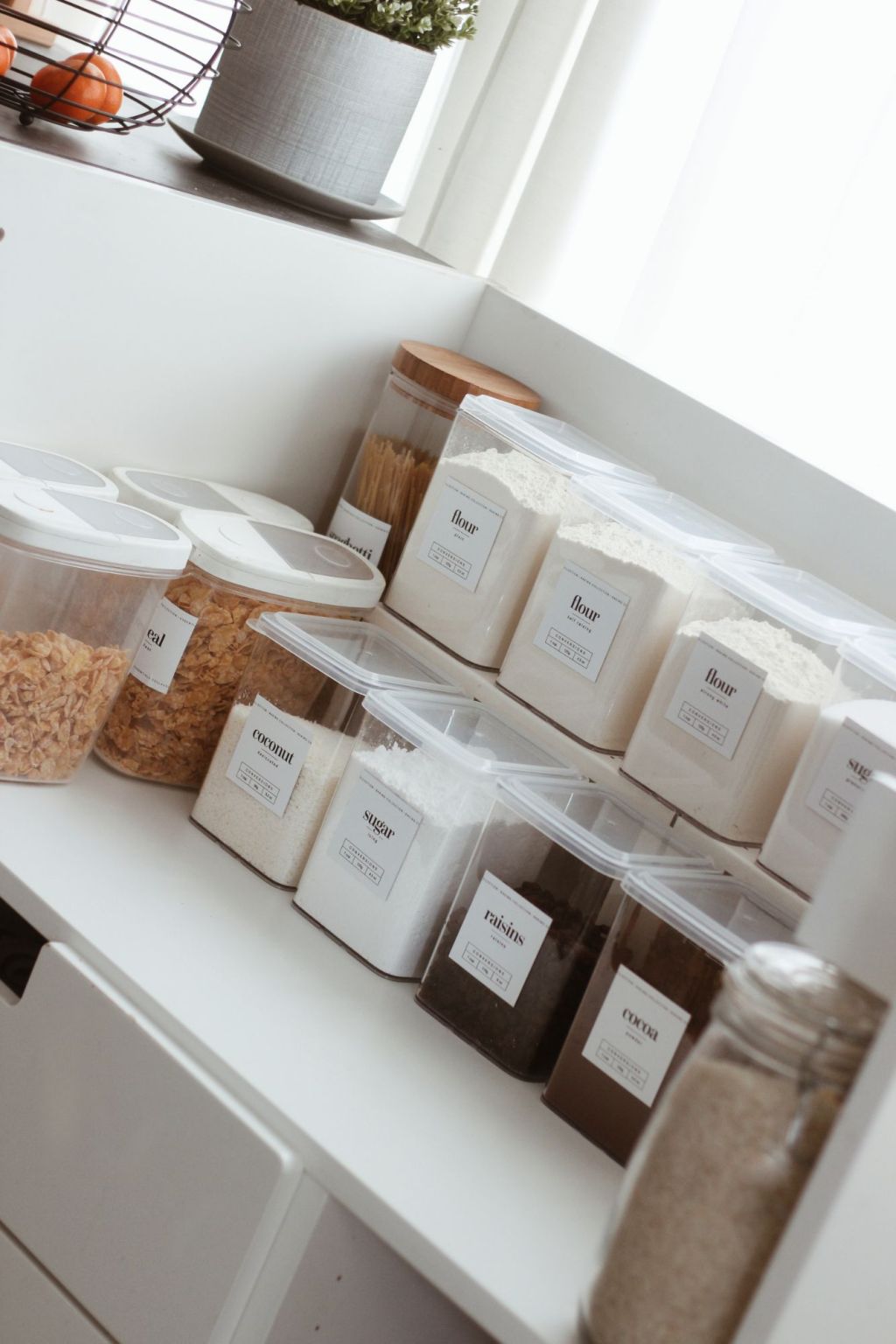 My little ‘pantry’ makeover, using these amazing&nbsp;labels