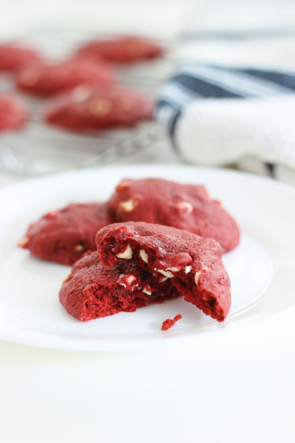 Red velvet white chocolate cookies: A love letter in every&nbsp;bite